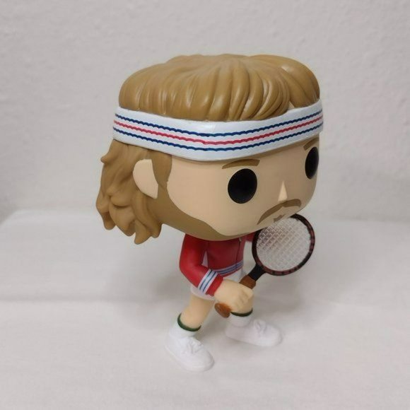 Tennis Legends Bjorn Borg Funko Pop 04 6,5 X 4,72 X 3,62 Inches. - Picture 3 of 9